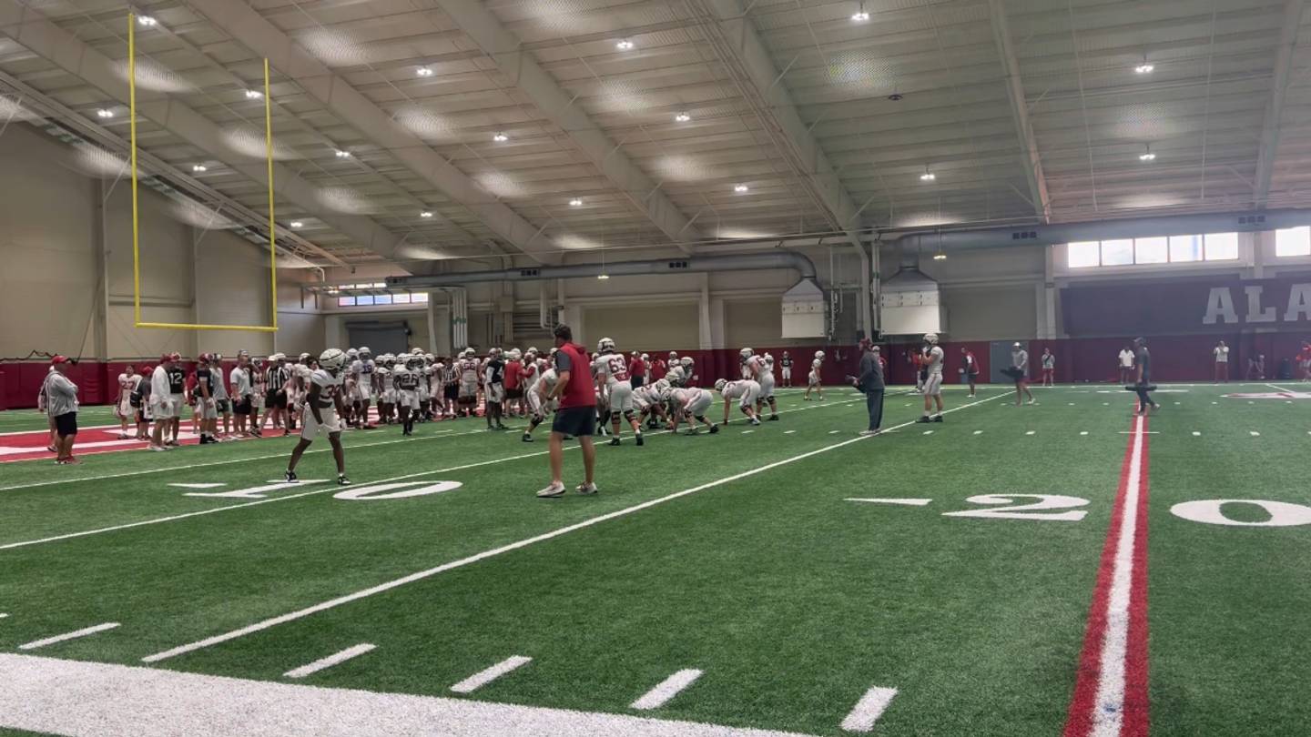 Alabama Football Fall Camp Practice Report: Day 6