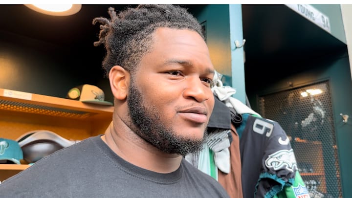 Eagles defensive tackle Jalen Carter