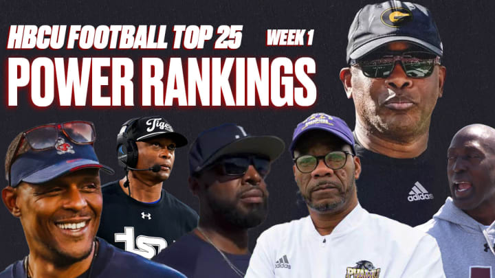 HBCU Football - Top 25 Power Rankings - Week 1