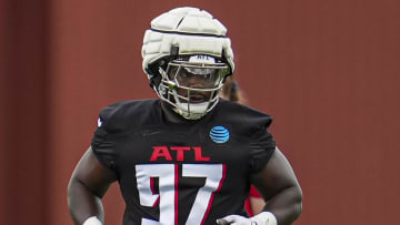 Atlanta Falcons defensive end Grady Jarrett