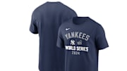New York Yankees Nike 2024 World Series Arched Lockup T-Shirt