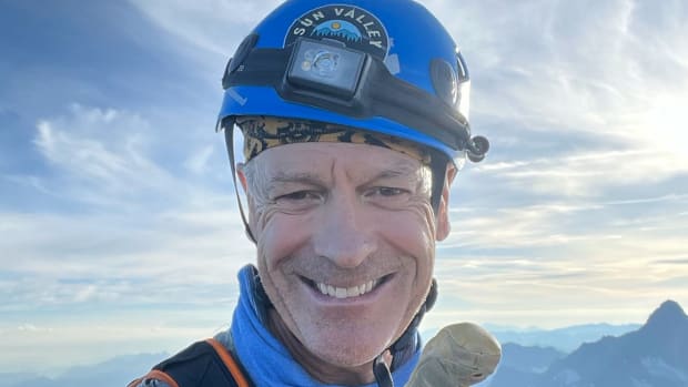  Mark Pattison on the Eiger