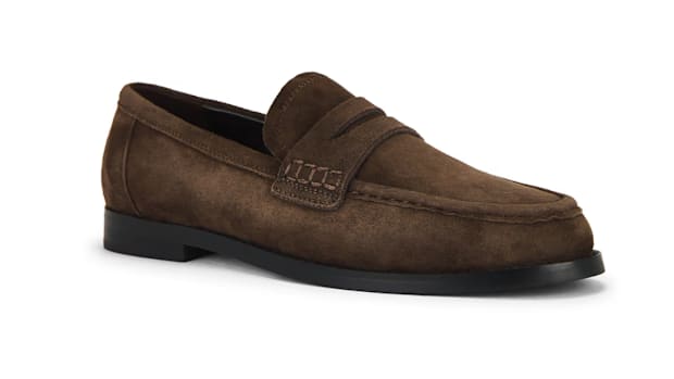 Suede loafer