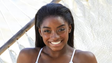Simone Biles was photographed by Walter Chin in Puerto Vallarta, Mexico