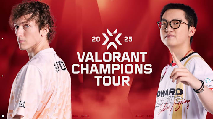 The 2025 VALORANT Champions Tour is here after an eventful 2024 season. Pictured: Boaster and ZmjjKK.