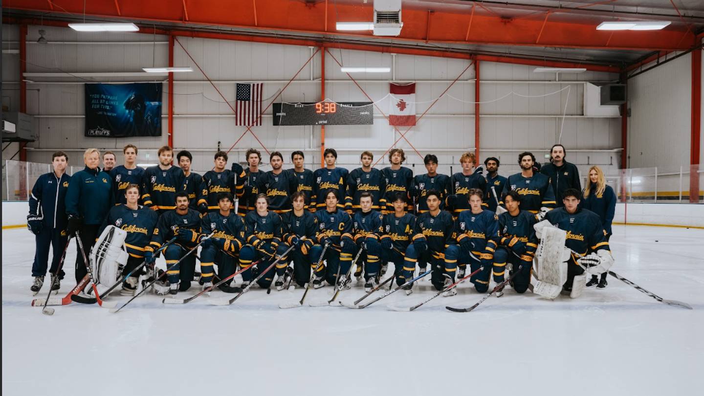 Cal's Club Ice Hockey Team Gets a Berth in Regionals