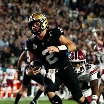 Diego Pavia leads Vanderbilt with a confidence that he has an endless supply of.