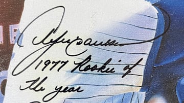 Andre Dawson autograph with Inscription