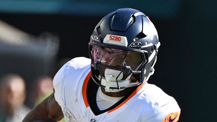 Denver Broncos running back RJ Harvey