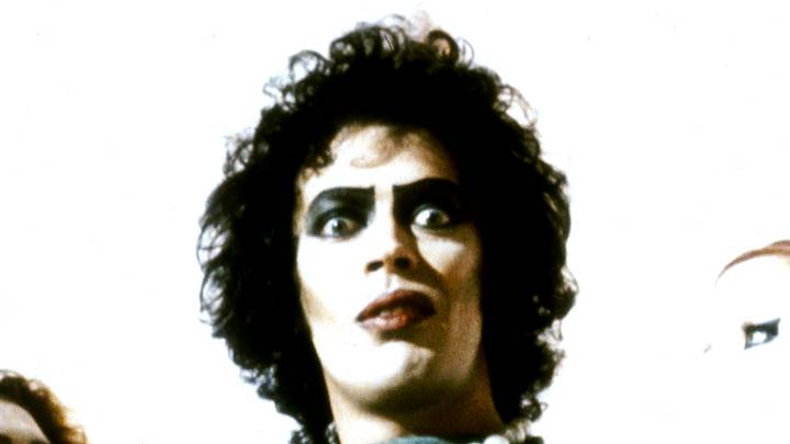Tim Curry in the Rocky Horror Picture Show