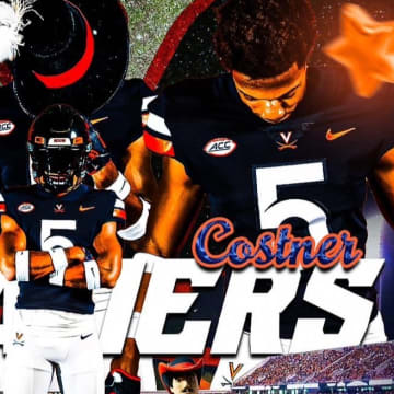 Three-star athlete Corey Costner announces his commitment to Virginia football, picking the Cavaliers over 13 other Power Four programs.