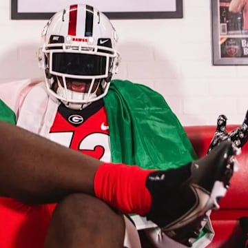 The newest addition to the Georgia Bulldogs, Ekene Ogboko.