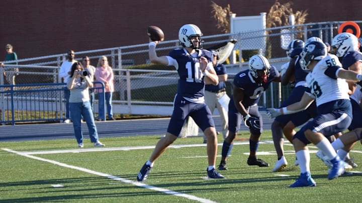 Keegan Croucher, a New York native, competes for the Cheshire Academy football team in 2024. Keegan Croucher, a New York native, competes for the Cheshire Academy football team in 2024.