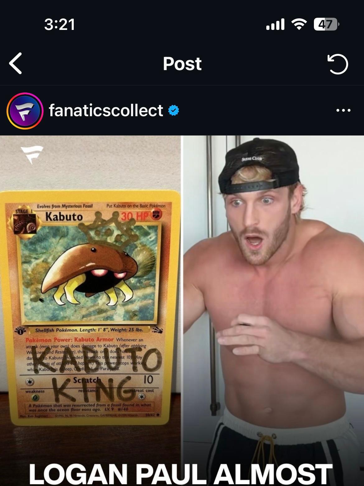 Kabuto King - Amassing Pokmon cards in bulk Kabuto King - Amassing Pokmon cards in bulk