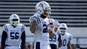 Jackson State defensive back Robert McDaniel