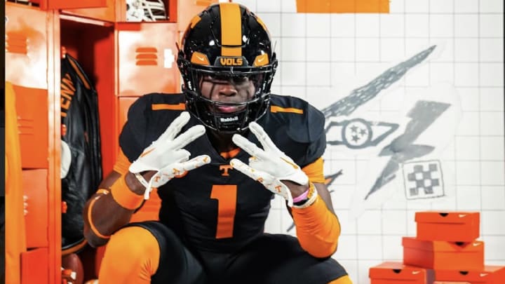 2025 4-star RB Shekai Mills-Knight during his official visit to Tennessee. (Photo courtesy of Shekai Mills-Knight)