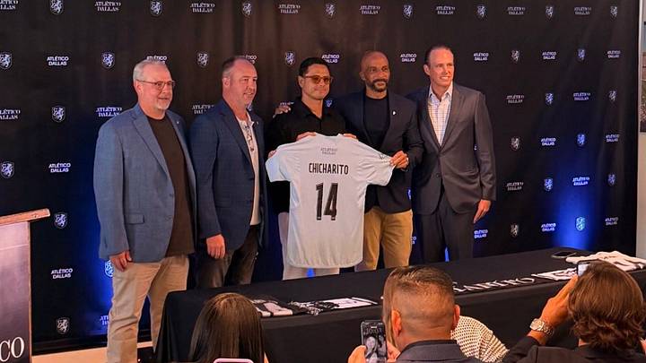 Javier "Chicharito" Hernández usará su icónico número 14 en el Atlético Dallas Javier "Chicharito" Hernández usará su icónico número 14 en el Atlético Dallas