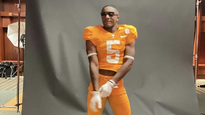 2026 4-star RB Savion Hiter during an unofficial visit to Tennessee. (Photo courtesy of Savion Hiter)