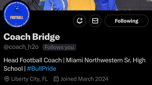 Teddy Bridgewater's X account