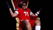 Peter Langi, UW commit, shown on his Arizona recruiting visit. 