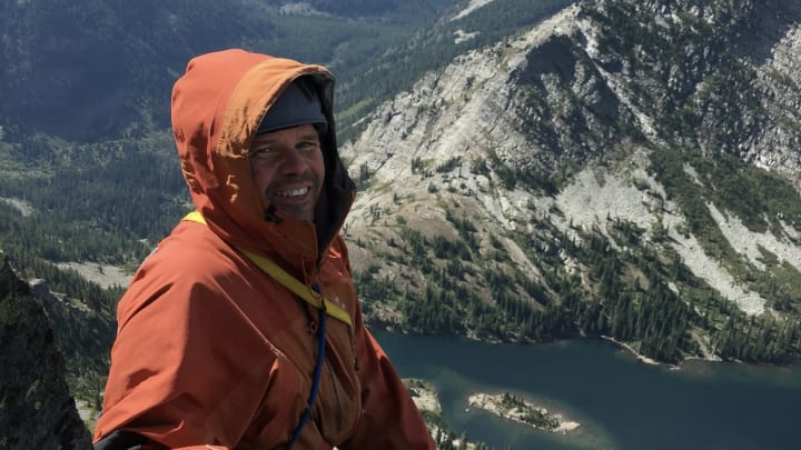 Ojibway Peak in Montana, 2014