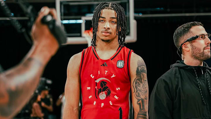 Amari Evans with the City Reapers OTE team in Atlanta, GA