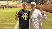 Titus Huard is the latest quarterback in the family.