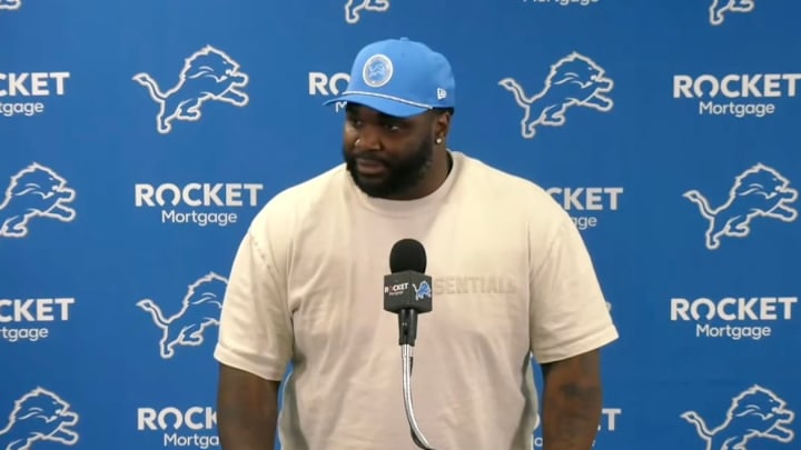 Detroit Lions defensive tackle DJ Reader.