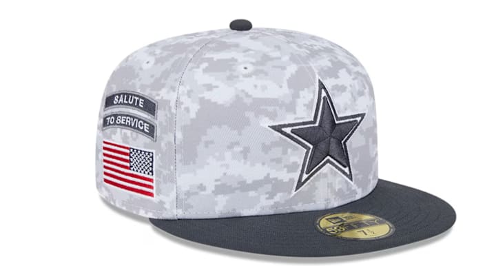Dallas cowboys salute to service gear discount