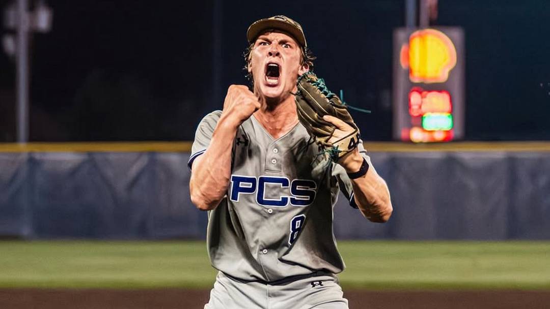 Bankston Walters shows emotion on the mound for PCS.
