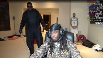 Blade, Spider-Man and more Marvel Rivals Heroes paid Kai Cenat a visit.
