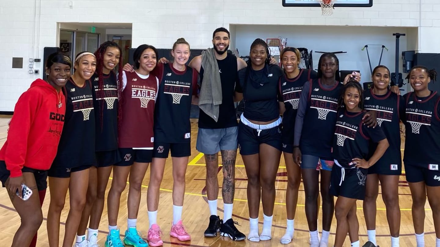 Jayson Tatum Visits Boston College Women’s Basketball Team, The Rundown: September 8, 2024