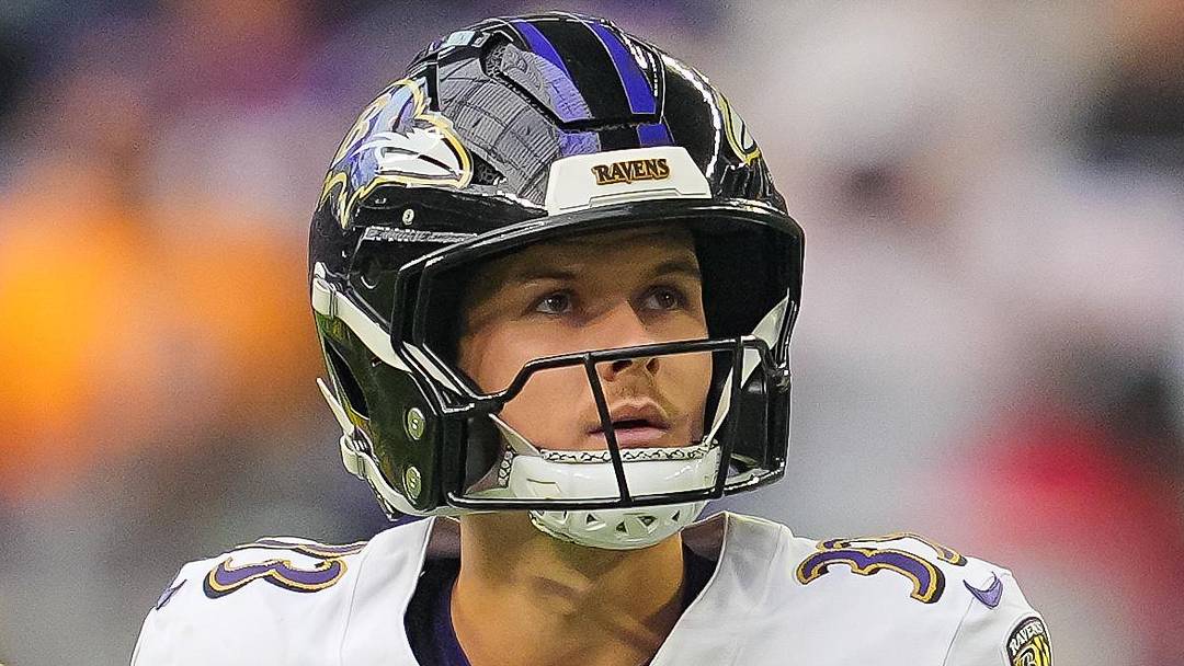 Baltimore Ravens place kicker Tyler Loop Baltimore Ravens place kicker Tyler Loop