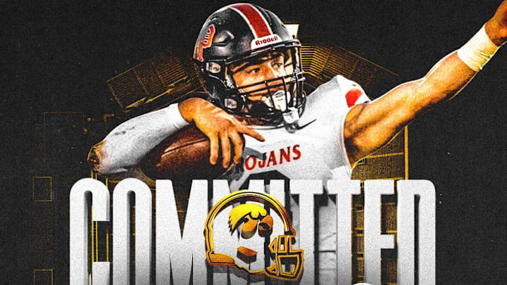 Braylon Bingham committed to the Iowa football team on Sunday. Braylon Bingham committed to the Iowa football team on Sunday.