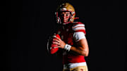 Boston College starting quarterback Dylan Lonergan.