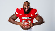 Louisville defensive end Clev Lubin