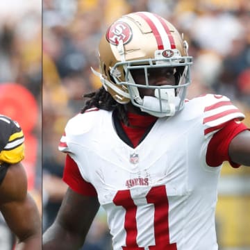 Pittsburgh Steelers WR George Pickens & San Francisco 49ers WR Brandon Aiyuk