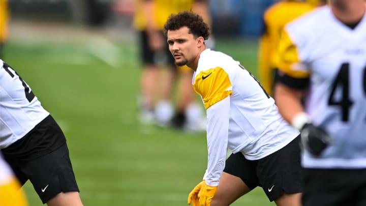 Pittsburgh Steelers wide receiver Roman Wilson at minicamp