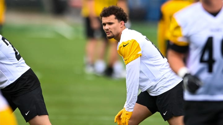 Pittsburgh Steelers wide receiver Roman Wilson at minicamp