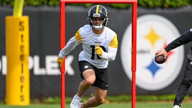 Pittsburgh Steelers wide receiver Roman Wilson