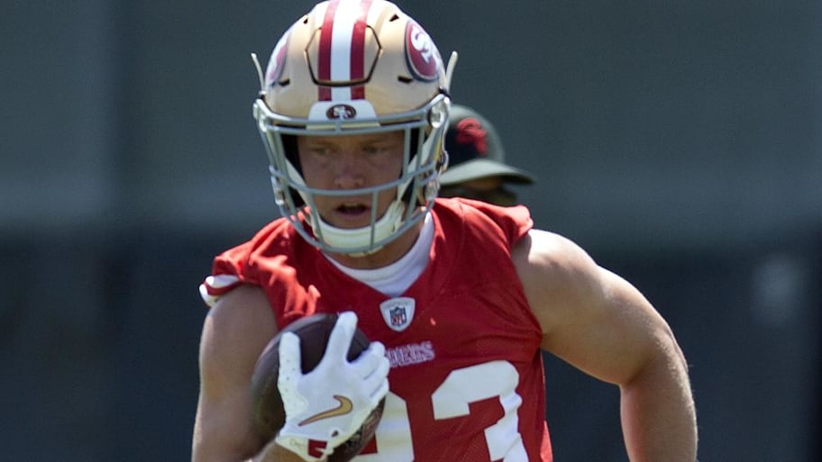 San Francisco 49ers running back Christian McCaffrey