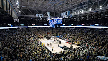 Lawrence Joel Veterans Memorial Coliseum, home of the Wake Forest Demon Deacons