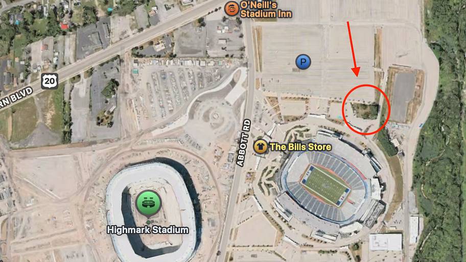 Highmark Stadium.