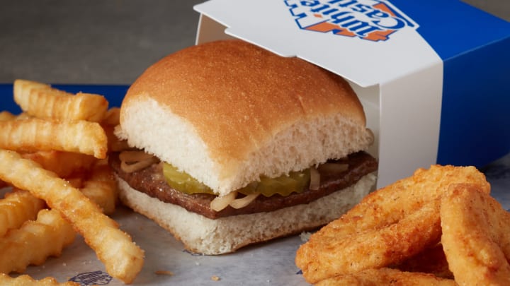 White Castle original slider - credit: White Castle