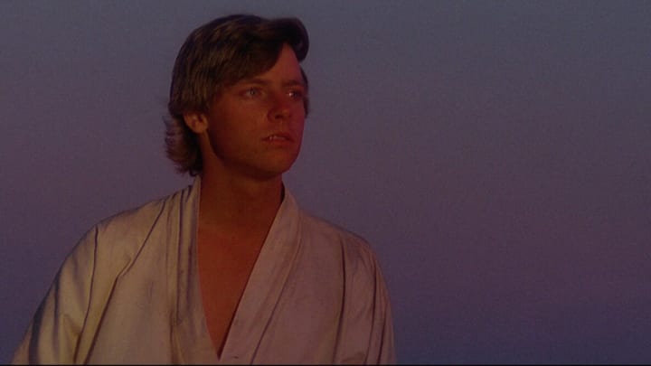 Star Wars: A New Hope. Luke Skywalker (Mark Hamill). Image Credit: StarWars.com