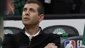 Brad Stevens wouldn't reveal one way or another whether the Boston Celtics would bring one of their notable unsigned players back