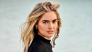 Kate Upton was photographed by Yu Tsai in Mexico. Dress by Grace Ling.
