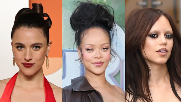 Margaret Qualley, Rihanna and Jenna Ortega Margaret Qualley, Rihanna and Jenna Ortega