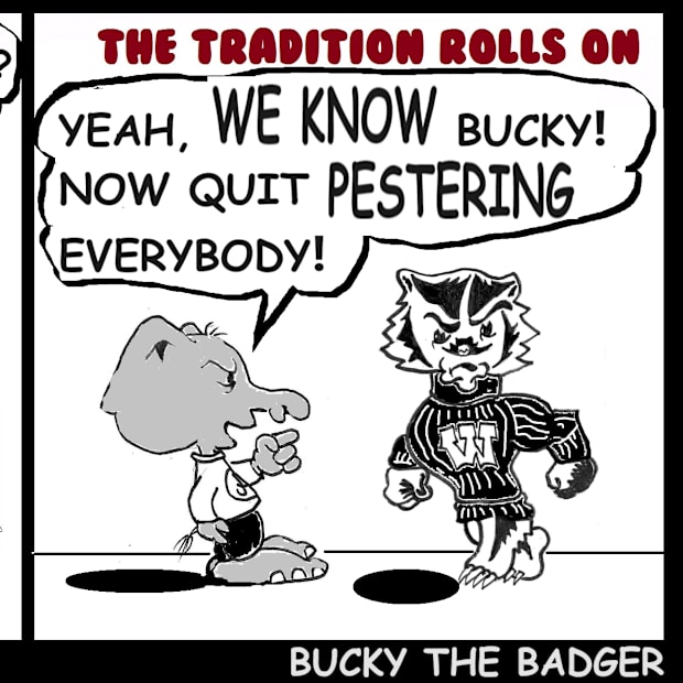 Crimson Tikes: Bucky the Badger