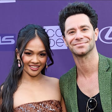 Jenn Tran and Sasha Farber